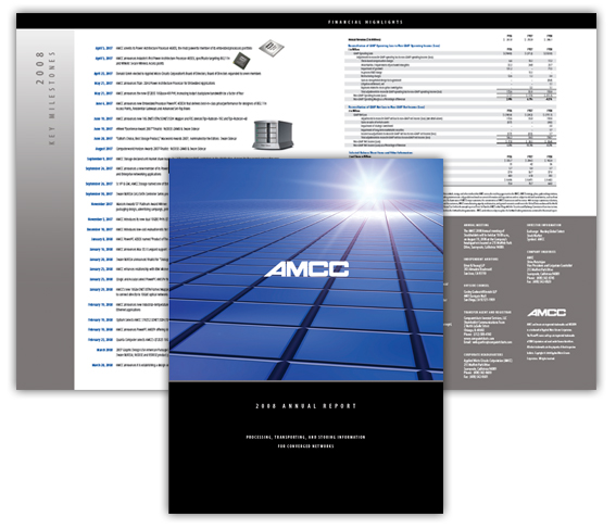 AMCC 2008 Annual